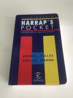 DICCIONARIO POCKET INGLES-ESPAÑOL HARRAP'SSUSTITUTO ISBN 84-239 9252