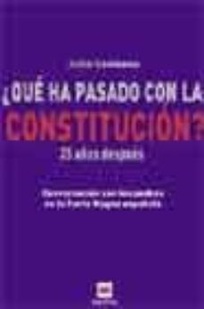 ¿QUE HA PASADO CON LA CONSTITUCION?25 ANIVERSARIO HABLAN LOS PADRESDE LA CARTA MAGNA